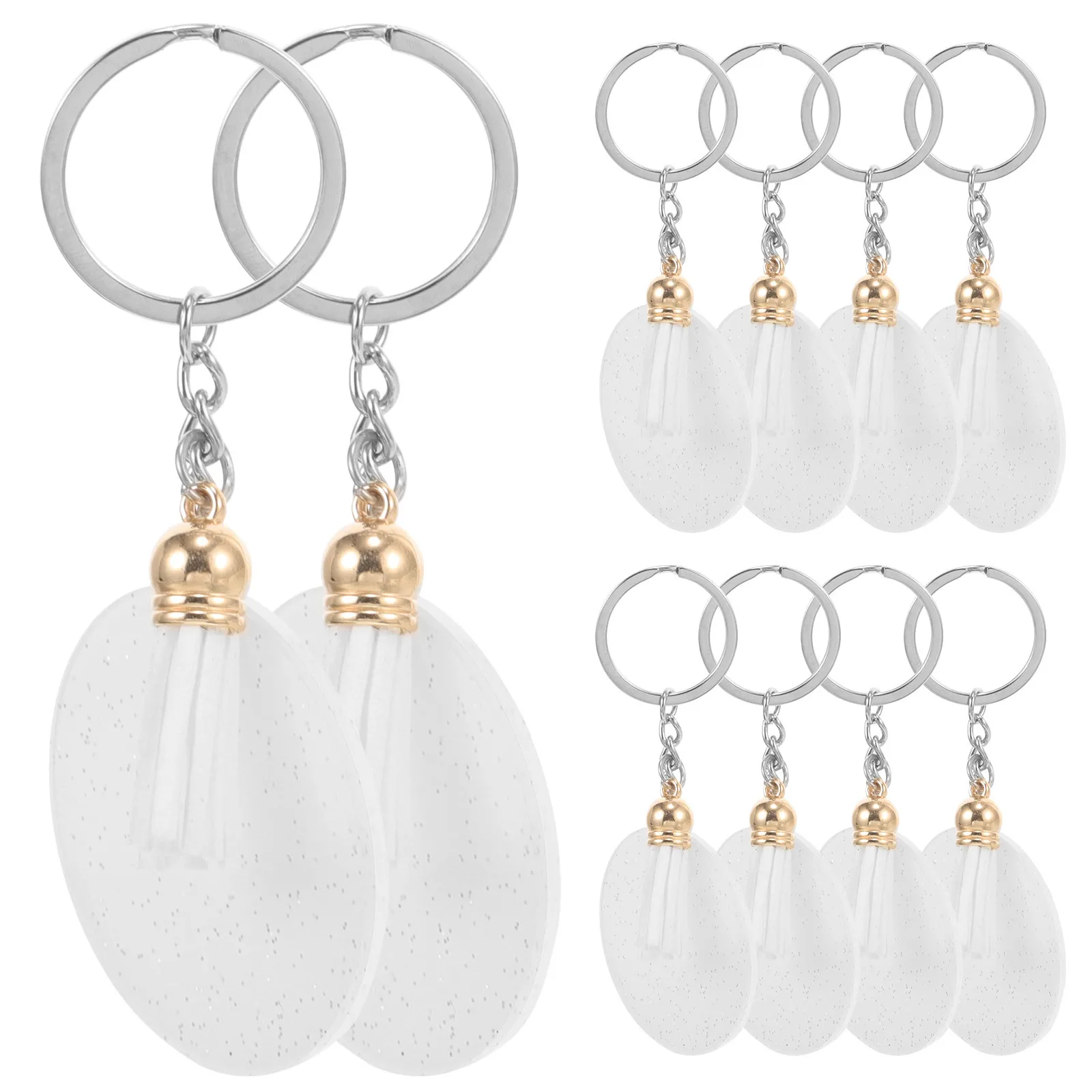 10pcs Colored Keychain Acrylic Blank Diy Materials For Key Ring Pendant Craft Decoration Portable Key Accessories Handmade
10pcs Colored Keychain Acrylic Blank Diy Materials For Key Ring Pendant Craft Decoration Portable Key Accessories Handmade