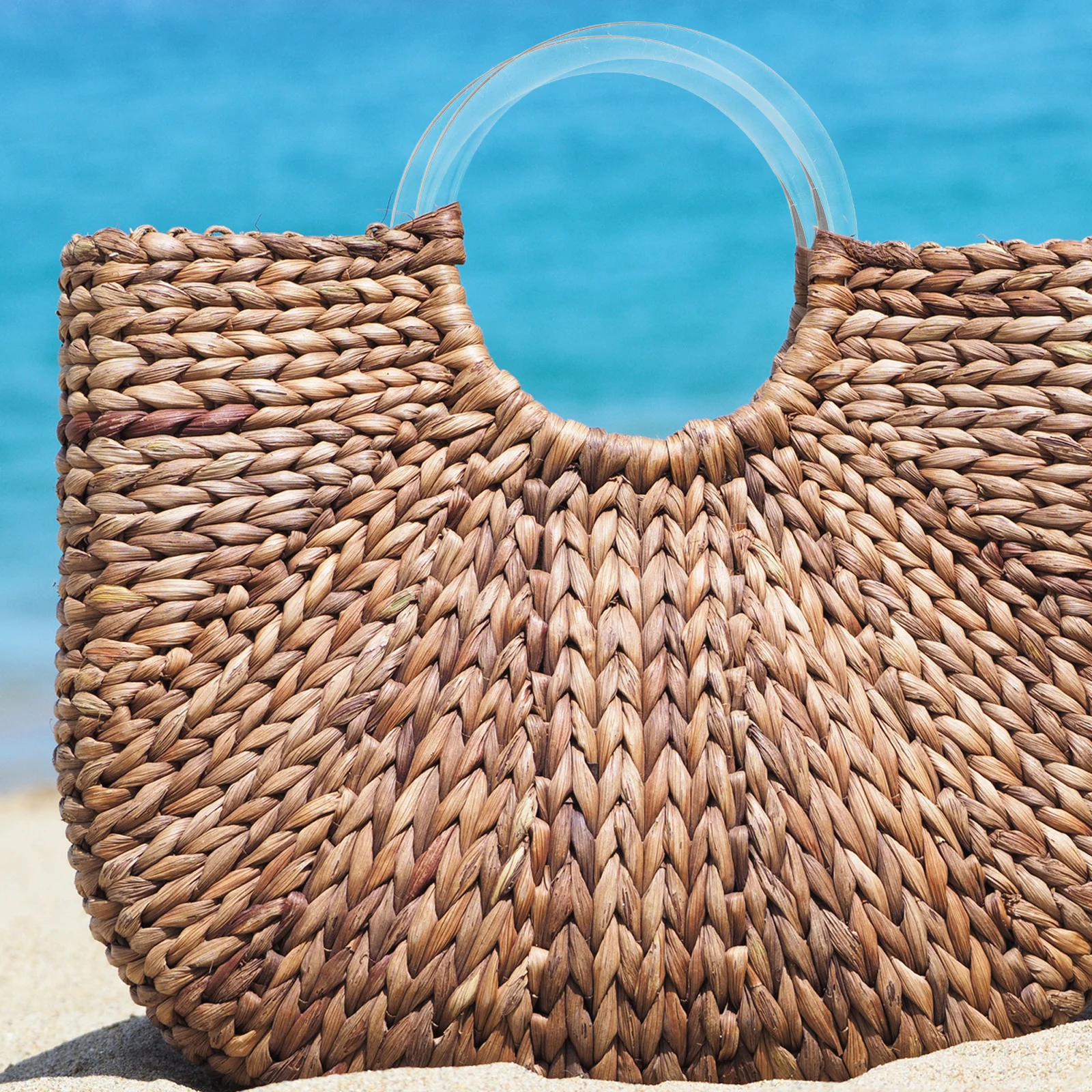 10pcs Acrylic Bag Handles Round Plastic Purse Rings For Diy Woven Crochet Tote Bags Lightweight Durable Replacement Handbag Grip
10pcs Acrylic Bag Handles Round Plastic Purse Rings For Diy Woven Crochet Tote Bags Lightweight Durable Replacement Handbag Grip