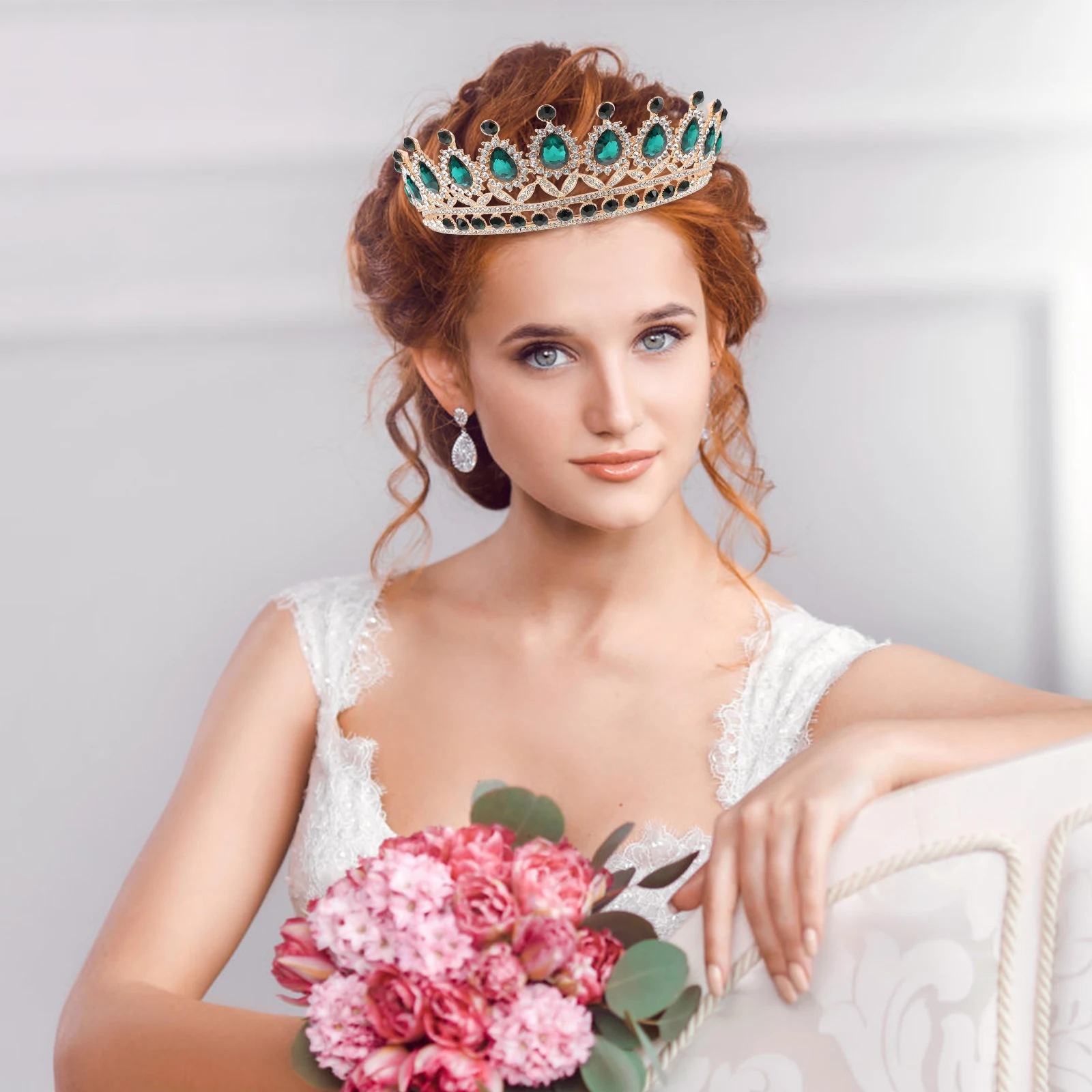 Baroque Rhinestone Bridal Crown Wedding Tiara for Bride Women Birthday Party Accessories Alloy Hairpiece Crowns Bridal
Baroque Rhinestone Bridal Crown Wedding Tiara for Bride Women Birthday Party Accessories Alloy Hairpiece Crowns Bridal