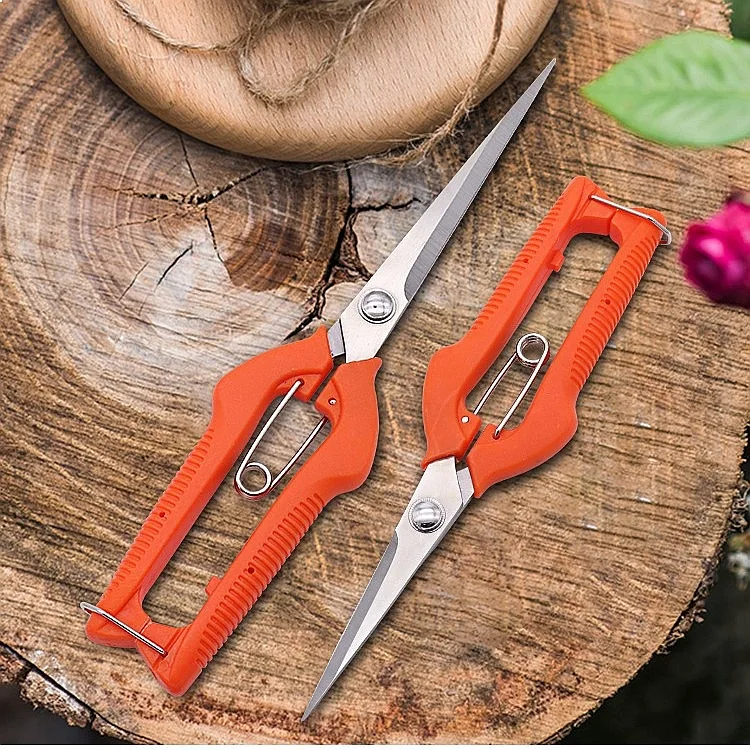 Professional Pruning Shears Sharp Garden Scissors for Flowers, Rose, Thin Branches
Professional Pruning Shears Sharp Garden Scissors for Flowers, Rose, Thin Branches