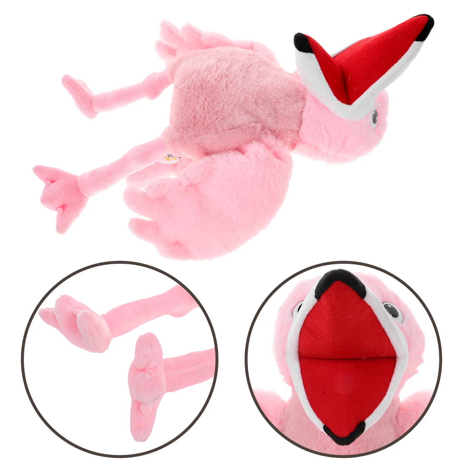 Cartoon Flamingo Hand Puppet Soft Animal Storytelling Kids Hand Puppets Creative Finger Flexibility Educational
Cartoon Flamingo Hand Puppet Soft Animal Storytelling Kids Hand Puppets Creative Finger Flexibility Educational