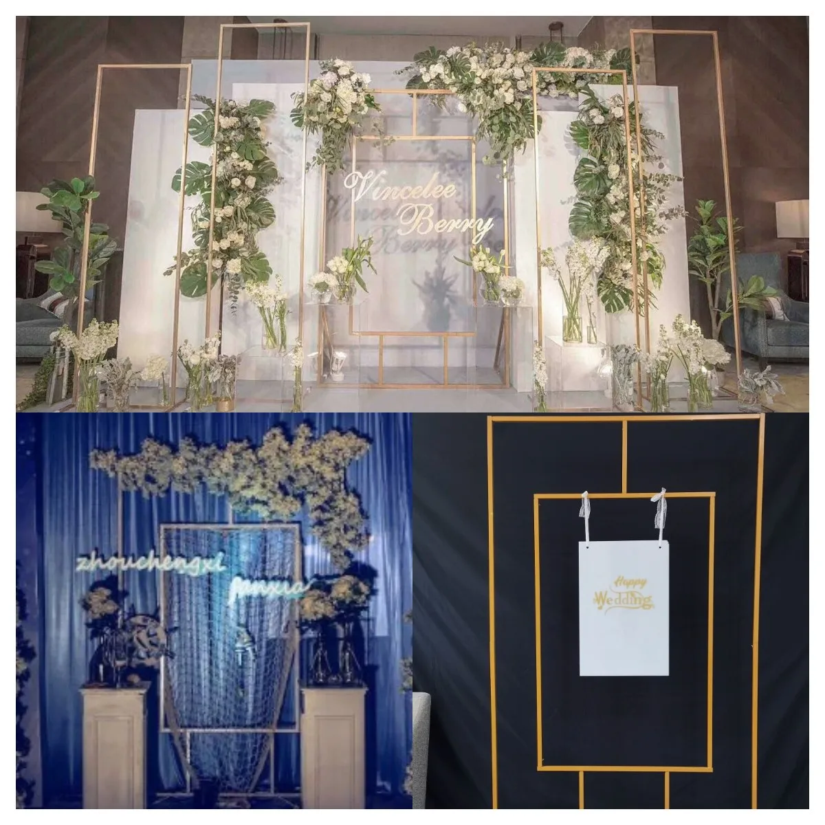 200 CM Romantic Garden Flower Arch Wedding Floral Arrangement Stand Lawn Party Home Birthday Welcome Flag Banner Hanging Shelf
200 CM Romantic Garden Flower Arch Wedding Floral Arrangement Stand Lawn Party Home Birthday Welcome Flag Banner Hanging Shelf