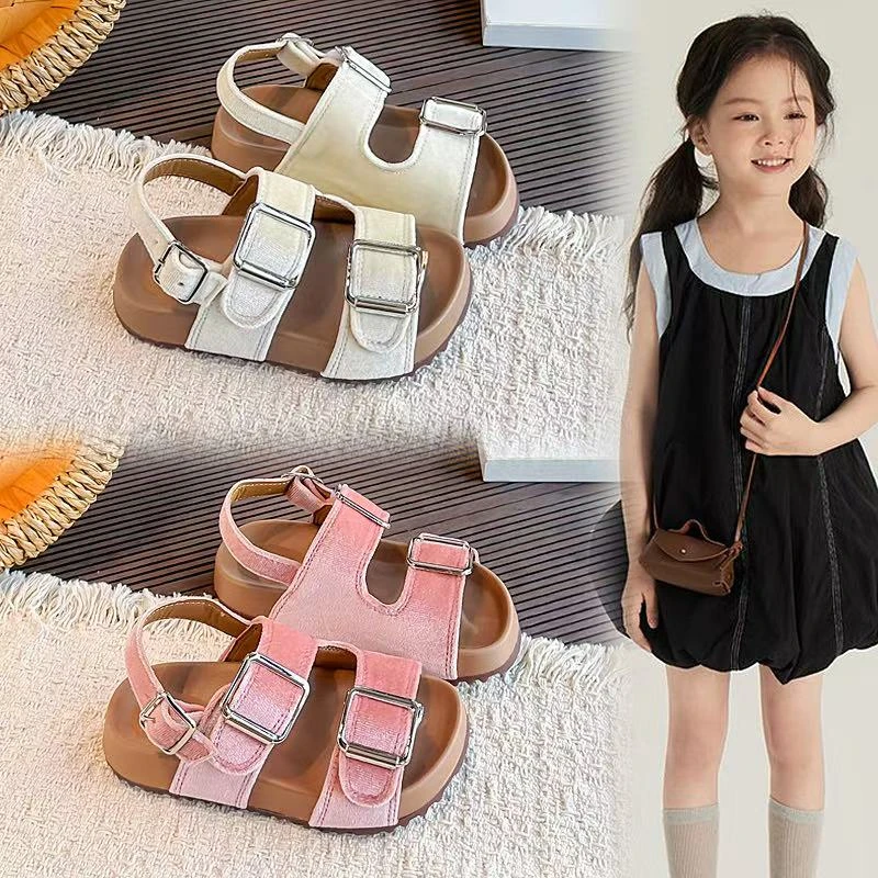 Children's Sandals Summer Pink Soft Open-toe Boys Girls Beach Shoes Ages 1–16 Beige Breathable Versatile Kids Baby Sandals Shoes
Children's Sandals Summer Pink Soft Open-toe Boys Girls Beach Shoes Ages 1–16 Beige Breathable Versatile Kids Baby Sandals Shoes
