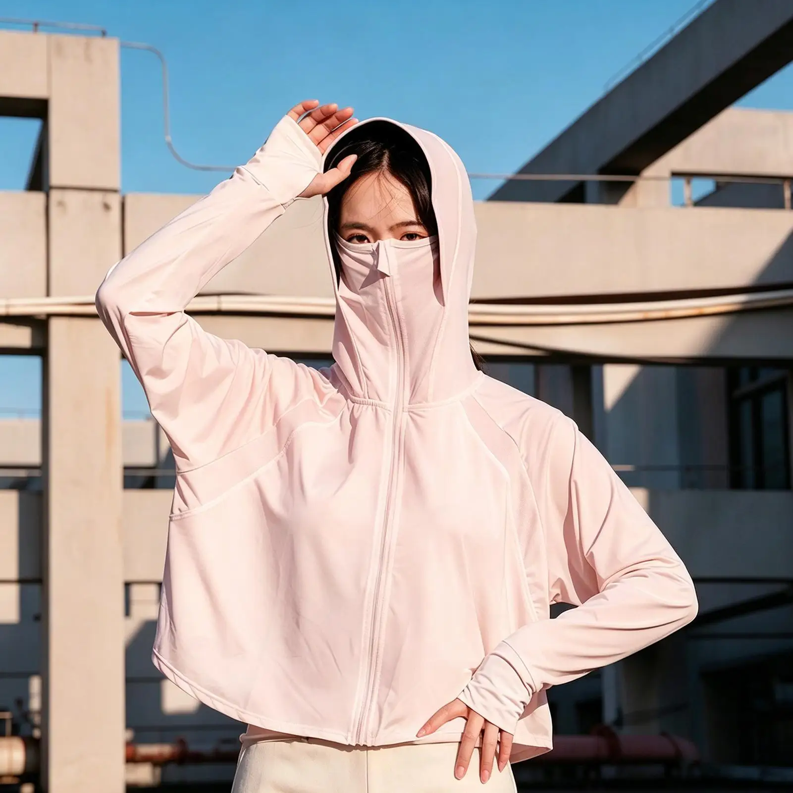 UV Protection Clothing Full Zip Hoodie Cooling Long Sleeve Women Sun Protection Clothing For Outdoor Hiking Walking Running
UV Protection Clothing Full Zip Hoodie Cooling Long Sleeve Women Sun Protection Clothing For Outdoor Hiking Walking Running