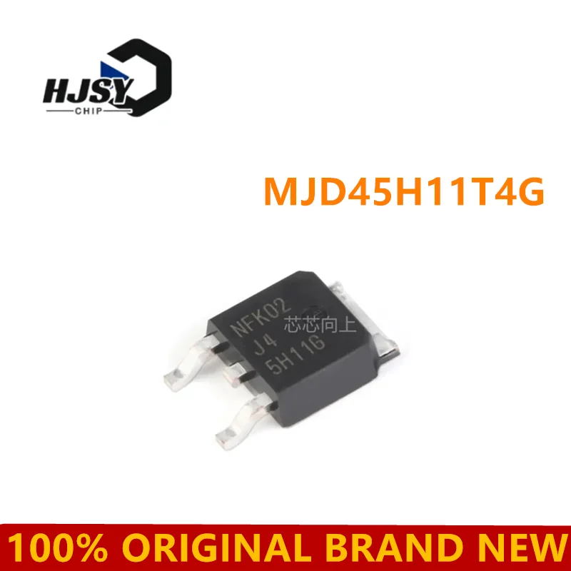 10PCS MJD44H11T4G MJD45H11T4G 45H11 44H11 J45H11G J44H11G TO252 8A 80V NPN PNP SMD DPAK Complementary Power Transistors
10PCS MJD44H11T4G MJD45H11T4G 45H11 44H11 J45H11G J44H11G TO252 8A 80V NPN PNP SMD DPAK Complementary Power Transistors