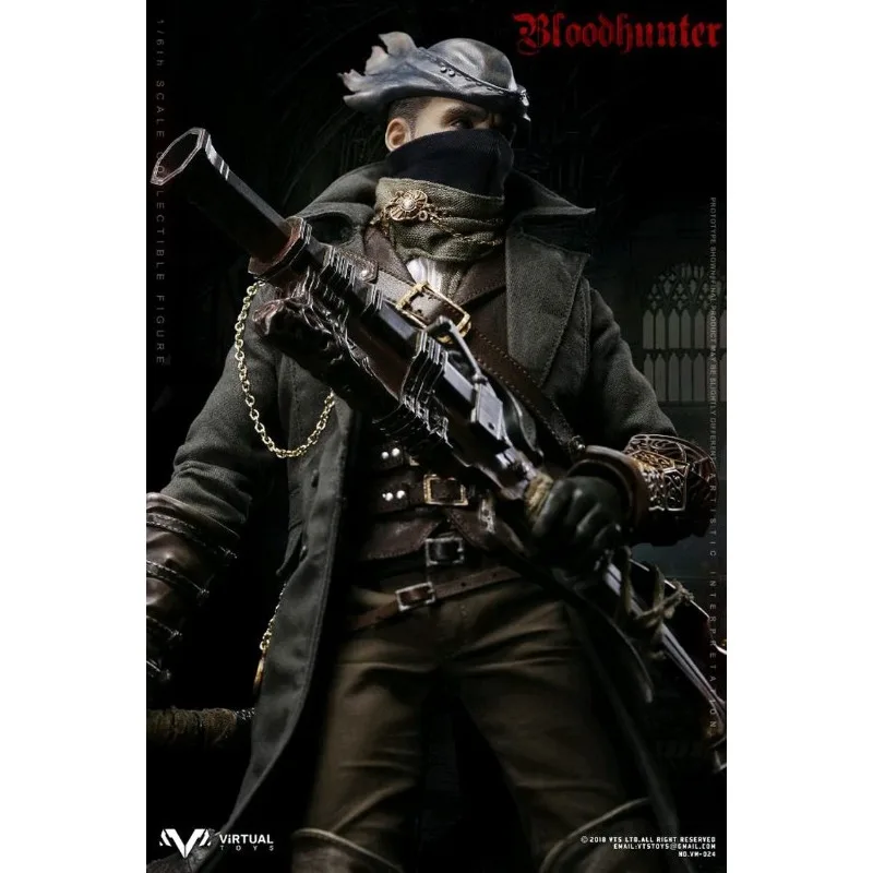 VTS Toys Original Authentic Bloodborne/Hunter 1/6 Mobile Doll Model Handmade Toy Boy Gift Collection
VTS Toys Original Authentic Bloodborne/Hunter 1/6 Mobile Doll Model Handmade Toy Boy Gift Collection