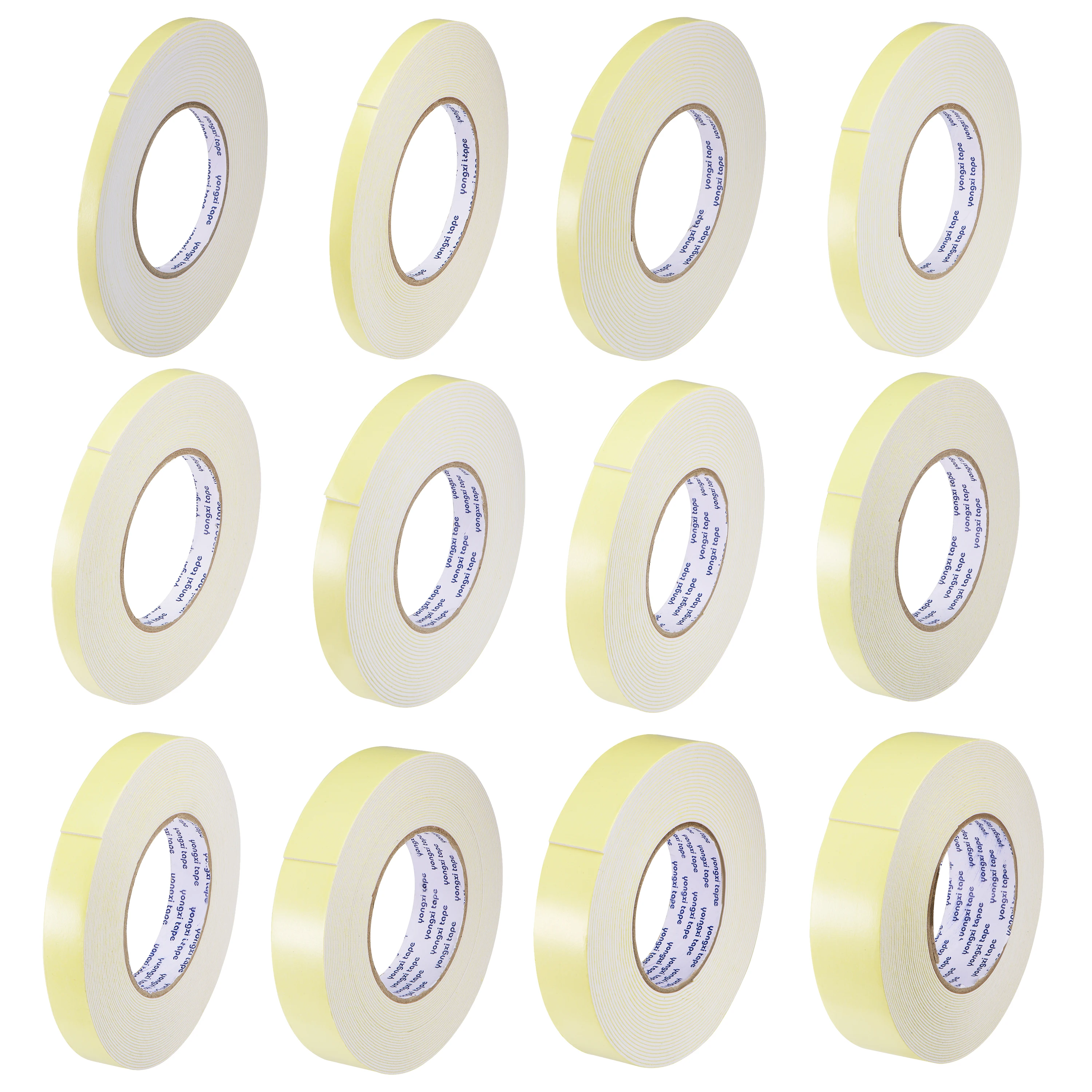 1/1.5mm Thickness Double Sided Foam Tape Strong Adhesive EVA Foam Tape Double Faced Self-adhesive Tapes Seal Strip For Furniture
1/1.5mm Thickness Double Sided Foam Tape Strong Adhesive EVA Foam Tape Double Faced Self-adhesive Tapes Seal Strip For Furniture