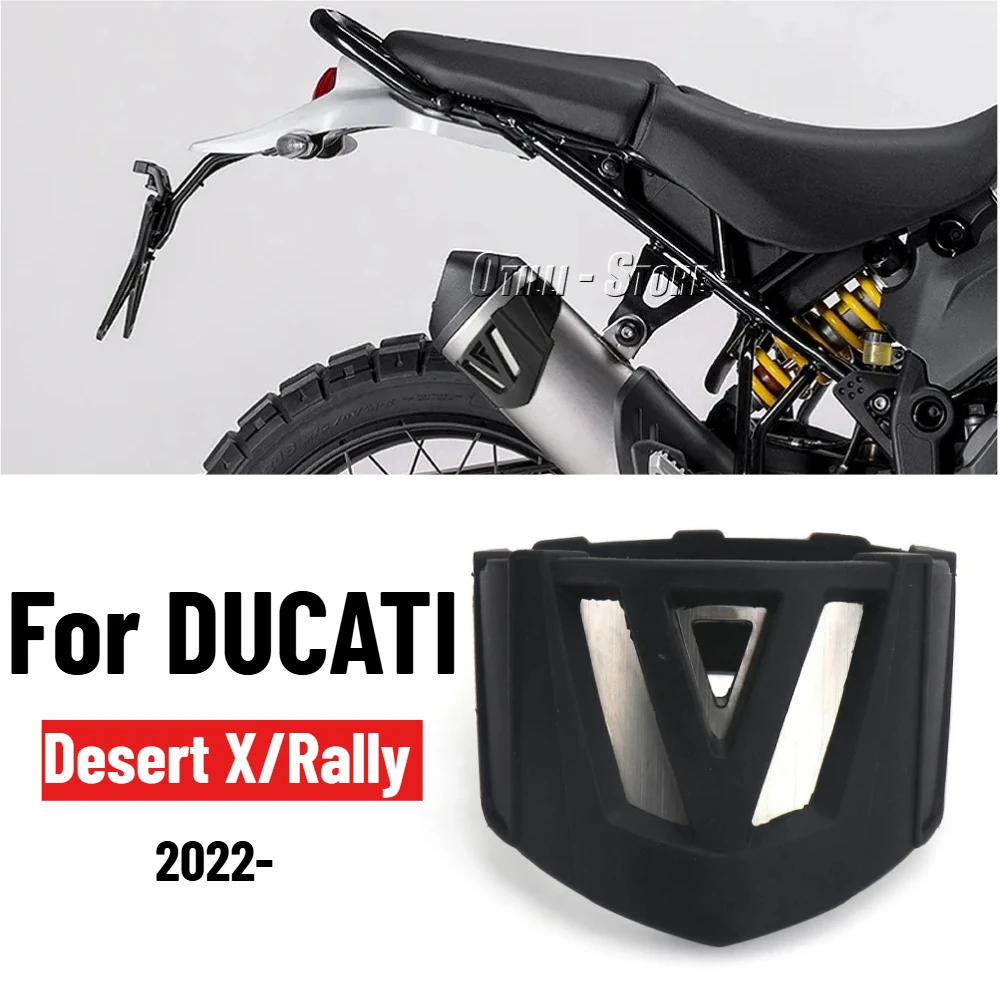 Exhaust Pipe Protector Guard For DUCATI Desert X DesertX Rally 2022- Heat Resistant Muffler Pipe Cover Motorcycle Accessories
Exhaust Pipe Protector Guard For DUCATI Desert X DesertX Rally 2022- Heat Resistant Muffler Pipe Cover Motorcycle Accessories