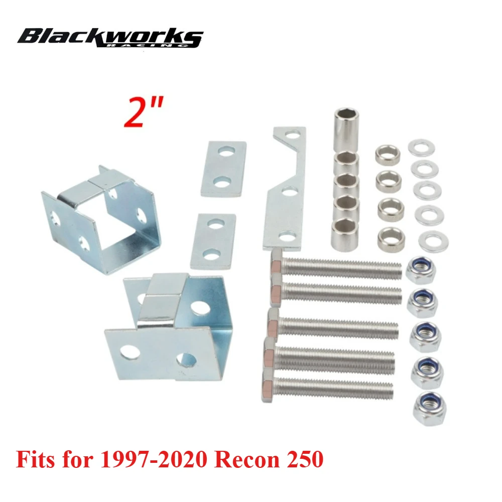 Front & Rear 2" Full ATV Lift Kit Silver Fits for 1997-2020 Recon 250 TRX250 2x4
Front & Rear 2" Full ATV Lift Kit Silver Fits for 1997-2020 Recon 250 TRX250 2x4