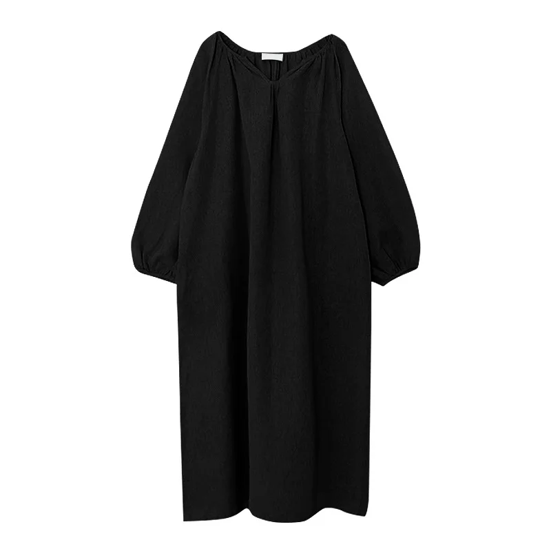 New Vestido Mujer Spring Autumn Cotton Nightgowns Ladies Long-Sleeved Nightshirt Korean Loose Home Clothes For Women Nightdress
New Vestido Mujer Spring Autumn Cotton Nightgowns Ladies Long-Sleeved Nightshirt Korean Loose Home Clothes For Women Nightdress