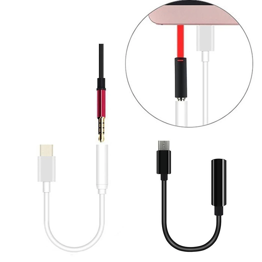 2pcs Headphone Audio Adapter Type-C to 3.5mm Female Jack USB-C Male AUX Cable Converter for Earphones Reversible Design for USB
2pcs Headphone Audio Adapter Type-C to 3.5mm Female Jack USB-C Male AUX Cable Converter for Earphones Reversible Design for USB