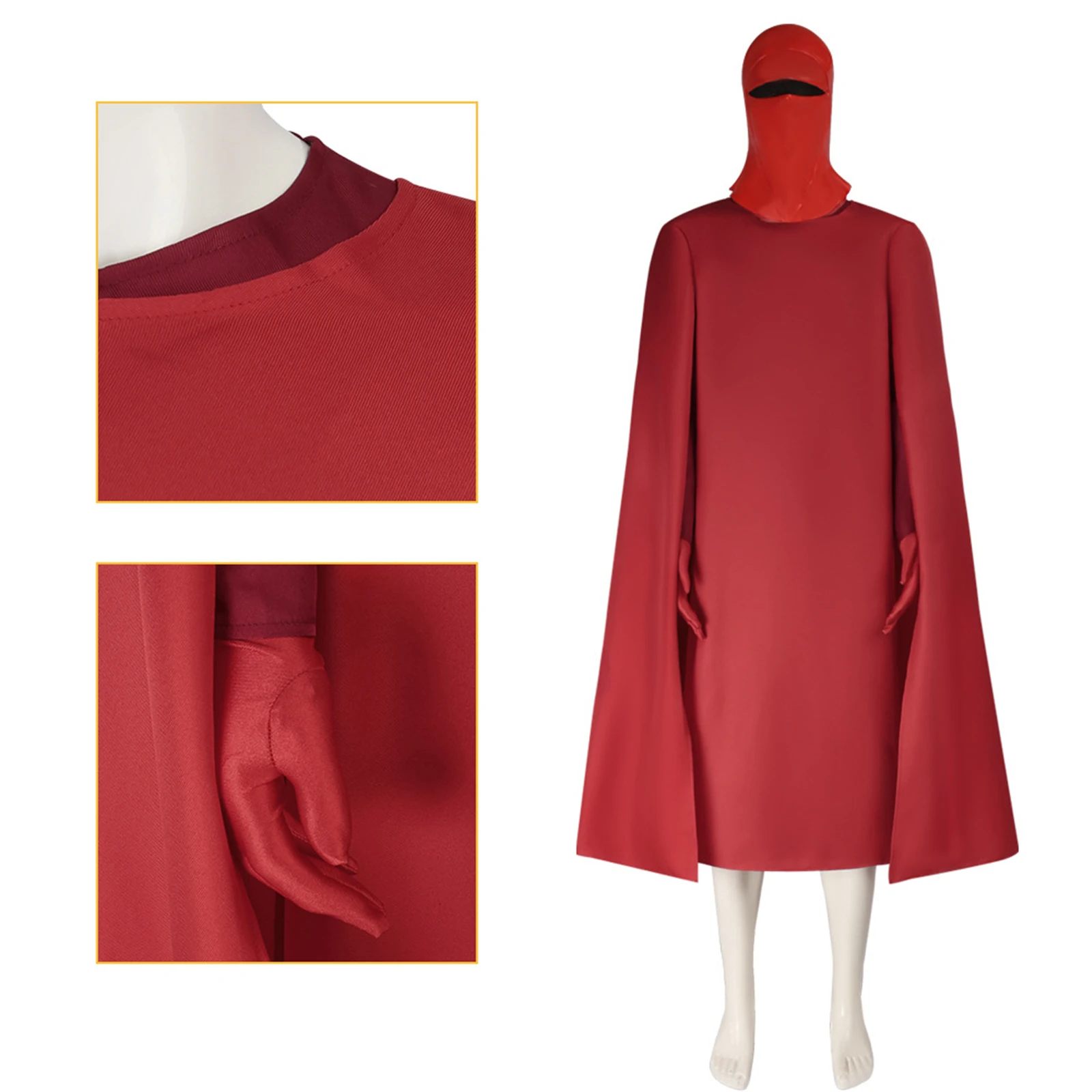 Emperor Royal Guard Cosplay Costume for Men Red Robe with Mask Full Set Halloween Masquerade Carnival Party Outfits
Emperor Royal Guard Cosplay Costume for Men Red Robe with Mask Full Set Halloween Masquerade Carnival Party Outfits