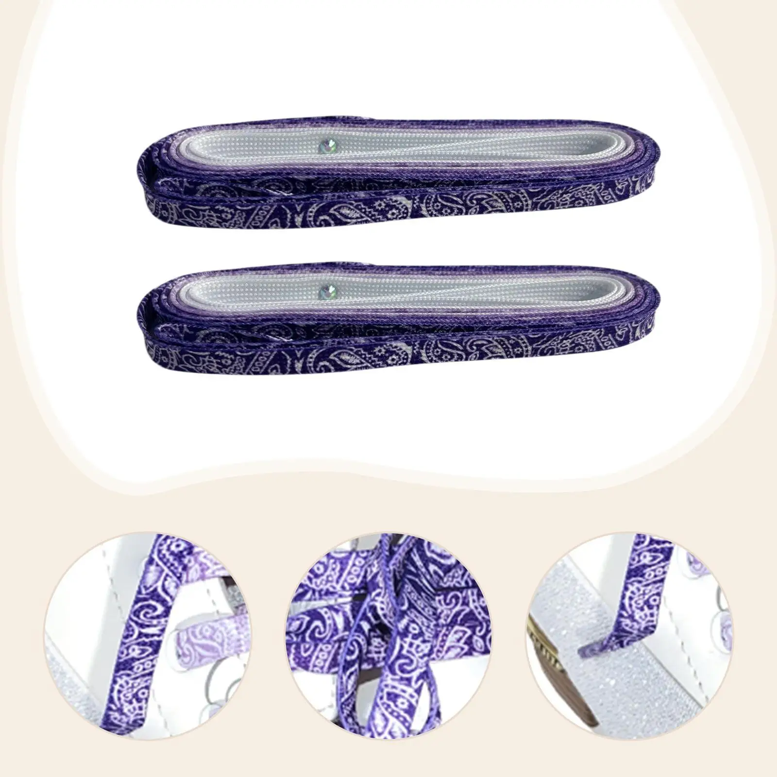 Figure Skating Laces Flat Polyester Strap 260cm for Inline Skates Outdoor Sports Skate Accessories
Figure Skating Laces Flat Polyester Strap 260cm for Inline Skates Outdoor Sports Skate Accessories