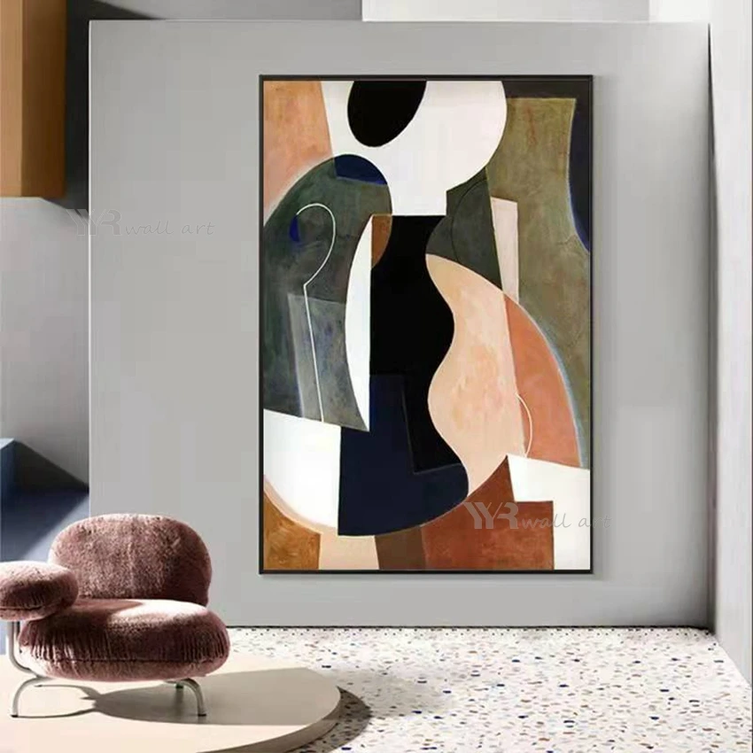 Hand Painted Abstract Art Oil Painting Nordic Modern Acrylic Unframed Canvas Picture Living Room Bedroom Hotel Decoration Poster
Hand Painted Abstract Art Oil Painting Nordic Modern Acrylic Unframed Canvas Picture Living Room Bedroom Hotel Decoration Poster