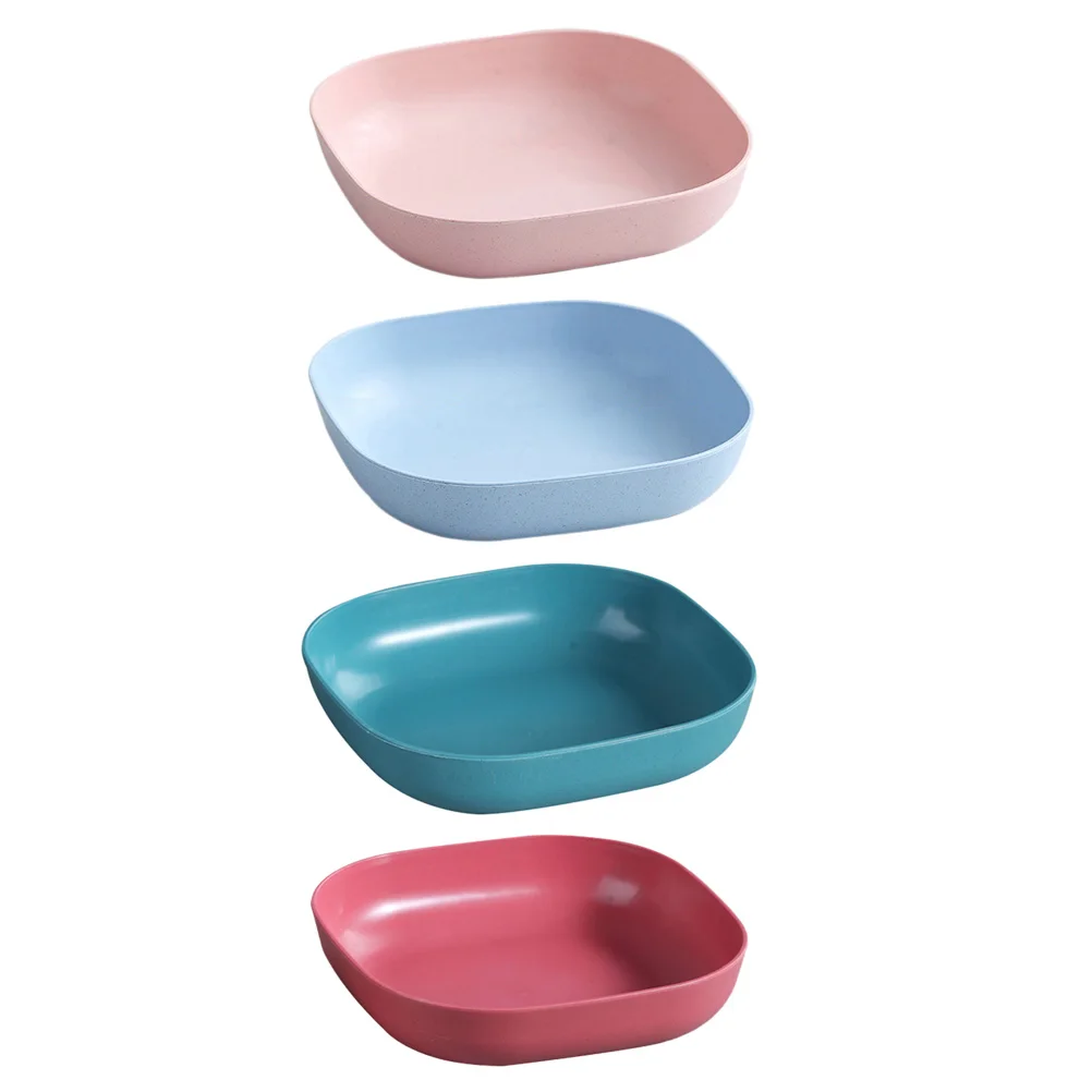 4 Pcs Salad Bowls Lightweight Food Containers Stackable Dishes Safe Healthy Use Smooth Edge Kitchen Bar Home
4 Pcs Salad Bowls Lightweight Food Containers Stackable Dishes Safe Healthy Use Smooth Edge Kitchen Bar Home