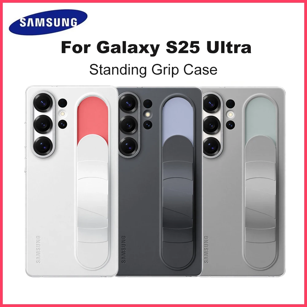 Оригинальный чехол Samsung S25 Ultra Standing Grip для S25Ultra Standing Grip, оригинальный чехол
Оригинальный чехол Samsung S25 Ultra Standing Grip для S25Ultra Standing Grip, оригинальный чехол