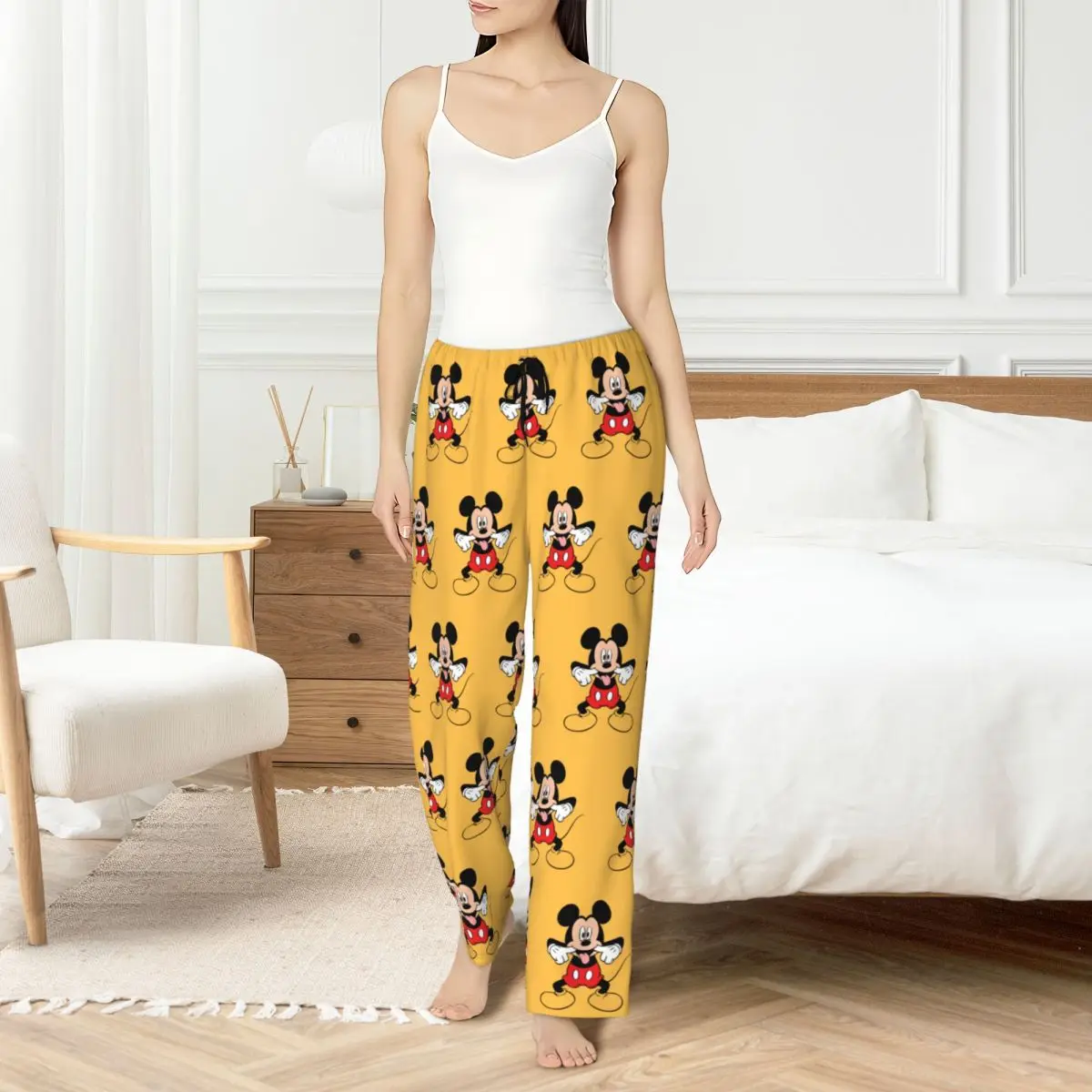 Custom Mickey Mouse Pajama Pants Women Cute Cartoons Sleepwear Lounge Sleep Bottoms Stretch with Pockets
Custom Mickey Mouse Pajama Pants Women Cute Cartoons Sleepwear Lounge Sleep Bottoms Stretch with Pockets