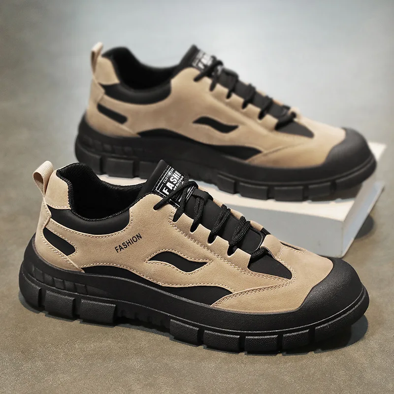 Spring Men's Casuals Non-slip Wear-resistant Work Shoes High Quality Hiking Driving Sports Shoes Outdoor Casual Sneakers for Men
Spring Men's Casuals Non-slip Wear-resistant Work Shoes High Quality Hiking Driving Sports Shoes Outdoor Casual Sneakers for Men