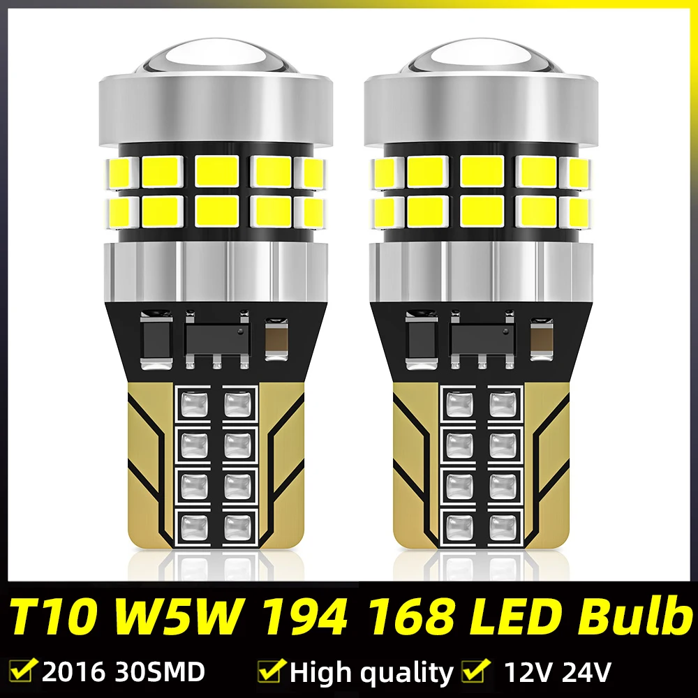 2Pcs W5W T10 LED Canbus No Error Bulb Car Interior Light 194 LED Signal Lamp For Mercedes-Bens Bmw Audi Ford 6000K 6500K 12V
2Pcs W5W T10 LED Canbus No Error Bulb Car Interior Light 194 LED Signal Lamp For Mercedes-Bens Bmw Audi Ford 6000K 6500K 12V