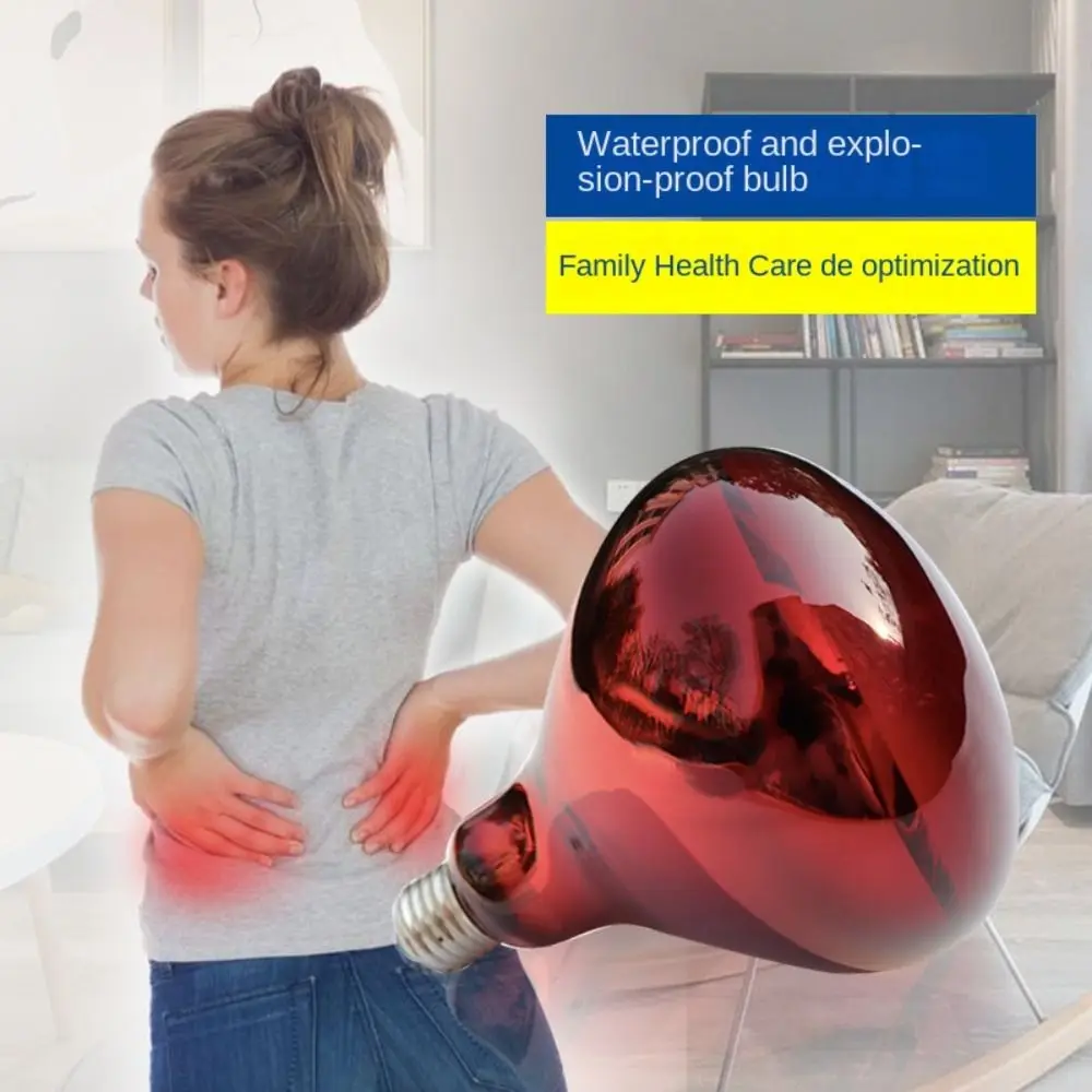 Инфракрасная нагревательная терапевтическая лампа r95gb e27 275W, регулируемая ИК-лампа для физиотерапии, снятие боли в спине, колене
Инфракрасная нагревательная терапевтическая лампа r95gb e27 275W, регулируемая ИК-лампа для физиотерапии, снятие боли в спине, колене