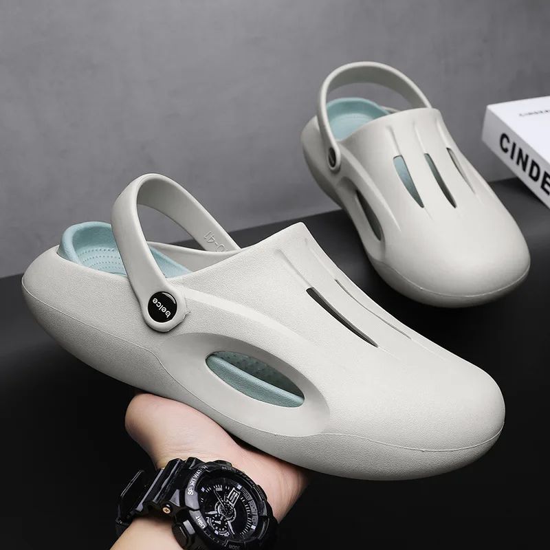 Ummer сабо, тапочки для женщин, мужская летняя модная обувь на платформе с отверстиями, пляжные сандалии, повседневная домашняя обувь для ванной комнаты
Ummer сабо, тапочки для женщин, мужская летняя модная обувь на платформе с отверстиями, пляжные сандалии, повседневная домашняя обувь для ванной комнаты