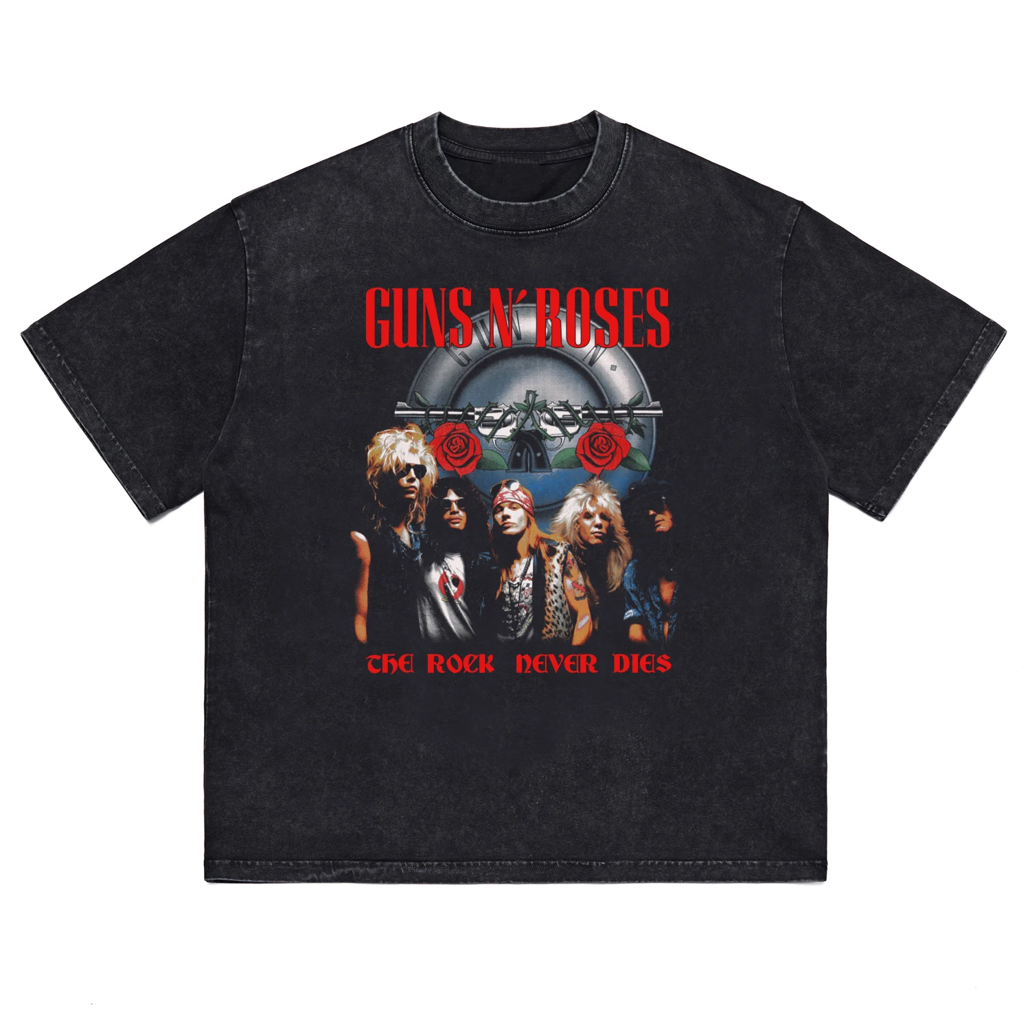 Rocker Series Loose Fit Short Sleeve T-Shirt round Neck Print Versatile Youth Tee Men Women Couple Breathable Wear Resistant ...
Rocker Series Loose Fit Short Sleeve T-Shirt round Neck Print Versatile Youth Tee Men Women Couple Breathable Wear Resistant ...