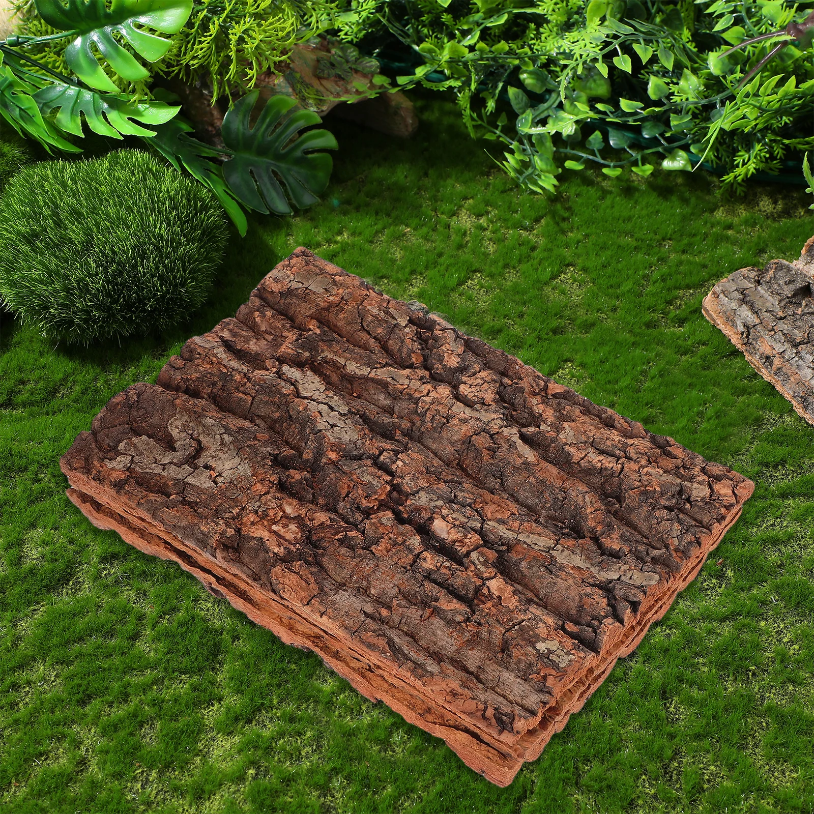 3PCS Climbing Bark for Reptiles Lizard 30x20cm Natural Terrarium Decor Realistic Tree Bark Resting Platform Pet Supply
3PCS Climbing Bark for Reptiles Lizard 30x20cm Natural Terrarium Decor Realistic Tree Bark Resting Platform Pet Supply