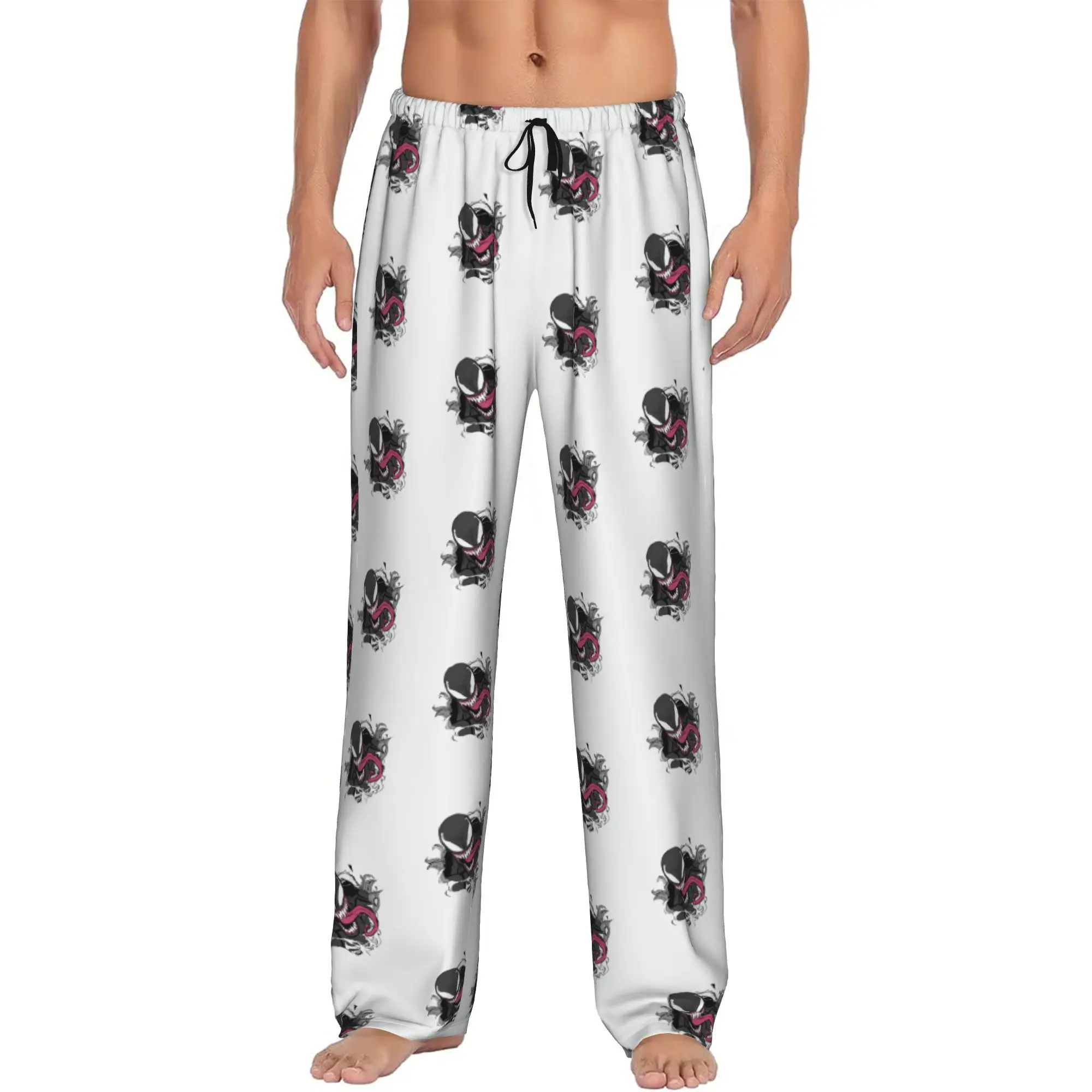Custom Print Men's Comic Wallpaper V-Venom Pajama Pants Sleepwear Sleep Lounge Bottoms with Pockets
Custom Print Men's Comic Wallpaper V-Venom Pajama Pants Sleepwear Sleep Lounge Bottoms with Pockets