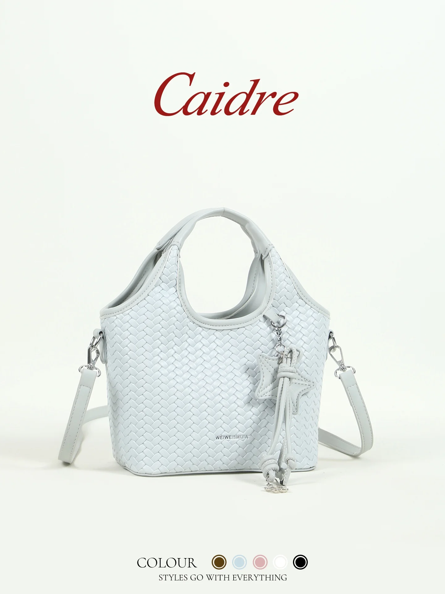 Caidre Commuter Bucket Bag Women's Crossbody Shoulder Bag Woven Korean Style Handbag Soft PU Leather Color
Caidre Commuter Bucket Bag Women's Crossbody Shoulder Bag Woven Korean Style Handbag Soft PU Leather Color