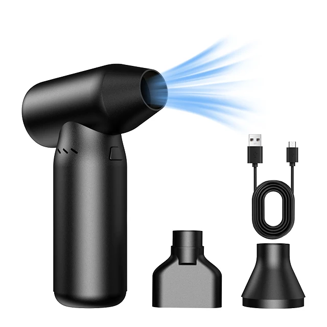 Adjustable Speed Jet Fan Mini Blower Compact High-Speed 130000 RPM Power Turbo Jet Blower Portable and Rechargeable
Adjustable Speed Jet Fan Mini Blower Compact High-Speed 130000 RPM Power Turbo Jet Blower Portable and Rechargeable