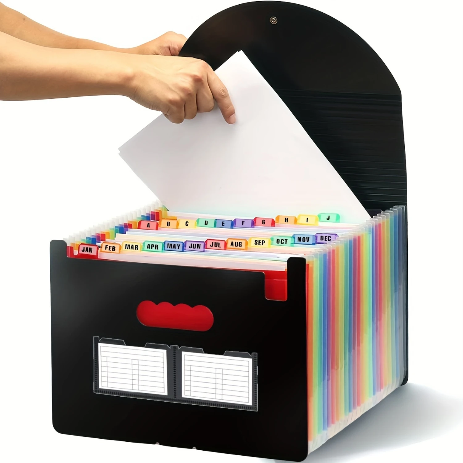 1pc 25-Pocket A4 Accordion File Organizer - Durable Expanding Document Holder for Students & Office - Easy Access Back To School
1pc 25-Pocket A4 Accordion File Organizer - Durable Expanding Document Holder for Students & Office - Easy Access Back To School