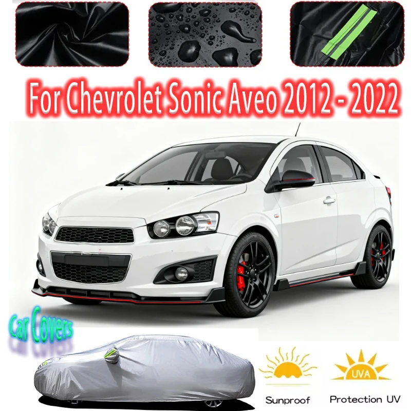 For Chevrolet Sonic Aveo Outdoor Protection Full Car Covers Snow Cover Sunshade Waterproof Dustproof Exterior Car accessories
For Chevrolet Sonic Aveo Outdoor Protection Full Car Covers Snow Cover Sunshade Waterproof Dustproof Exterior Car accessories