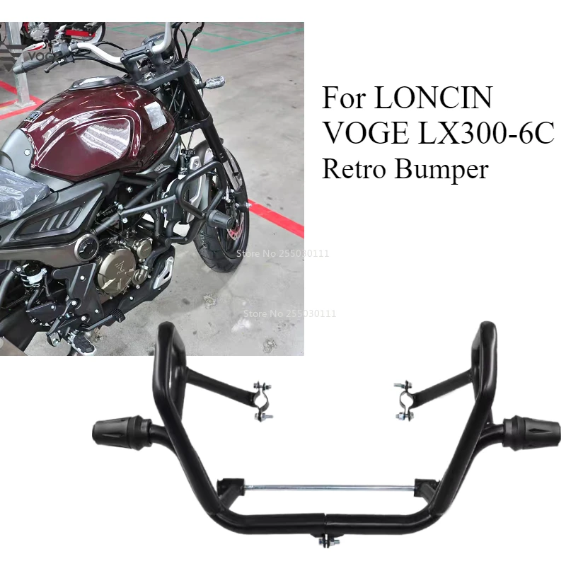 For LONCIN VOGE LX300-6C Retro Bumper 300AC Competitive Bar Stunt Bar Anti Fall Bar Modification
For LONCIN VOGE LX300-6C Retro Bumper 300AC Competitive Bar Stunt Bar Anti Fall Bar Modification