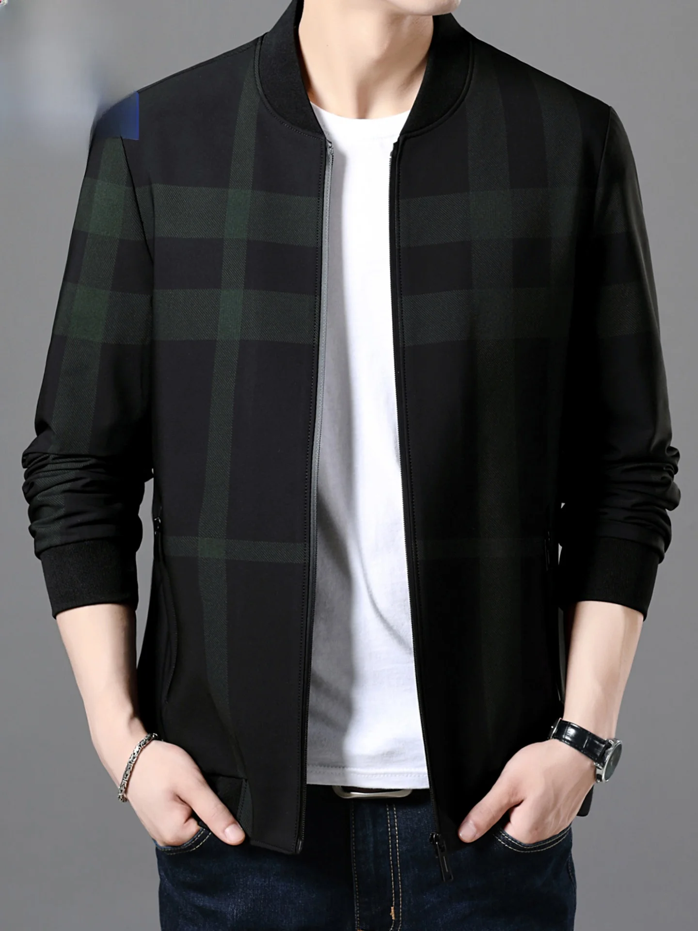 Spring Faion Men's Jaet Stand Fit Faion Urban Sle Windproof Long Sve Baseball Collar Striped Pattern Busin C...
Spring Faion Men's Jaet Stand Fit Faion Urban Sle Windproof Long Sve Baseball Collar Striped Pattern Busin C...