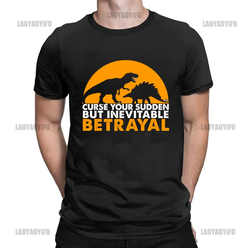 Curse your sudden but inevitable betrayal! graphic Men's T-Shirt Street Fashion Short Sleeve Clothing Streetwear Hip Hop Cotton
Curse your sudden but inevitable betrayal! graphic Men's T-Shirt Street Fashion Short Sleeve Clothing Streetwear Hip Hop Cotton