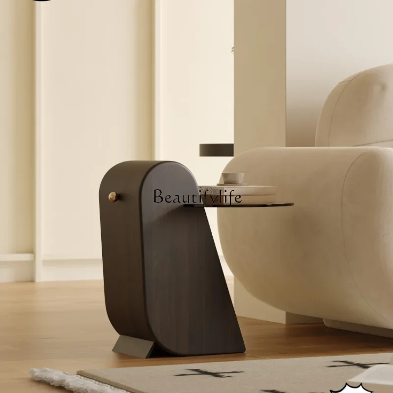 LJYJi Ji Feng Black Walnut Side Table Glass Light Luxury Advanced Artistic Sense Sofa Side Table
LJYJi Ji Feng Black Walnut Side Table Glass Light Luxury Advanced Artistic Sense Sofa Side Table