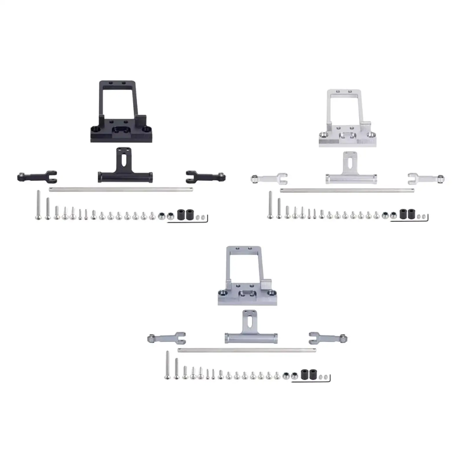 Hydraulic Steering Link and Bta Servo Mount Set RC Car Repair Kit Portal Axle Upgrade Part for 1/10 RC Crawler
Hydraulic Steering Link and Bta Servo Mount Set RC Car Repair Kit Portal Axle Upgrade Part for 1/10 RC Crawler