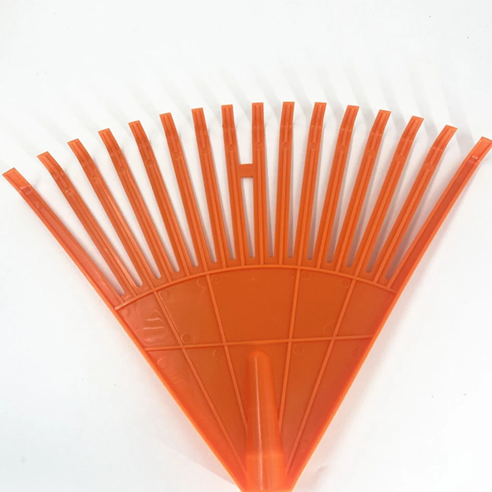 2pcs Plastic Rake Broom Orange 16 Teeth Leaf Lawn Garden Tool Heavy Duty Shrub Rake Artificial Grass Cleaning Helper Gardening
2pcs Plastic Rake Broom Orange 16 Teeth Leaf Lawn Garden Tool Heavy Duty Shrub Rake Artificial Grass Cleaning Helper Gardening