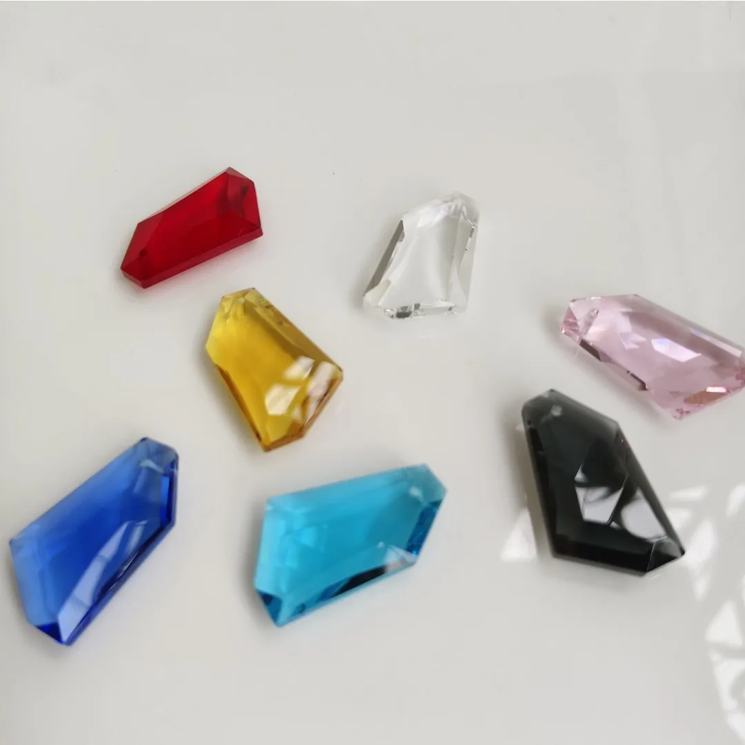 2 шт. 38 мм красочный стеклянный камень K9 хрустальная бусина DIY люстра подвесная часть лампа призмы аксессуары для изготовления ювелирных изделий подвесной декор
2 шт. 38 мм красочный стеклянный камень K9 хрустальная бусина DIY люстра подвесная часть лампа призмы аксессуары для изготовления ювелирных изделий подвесной декор