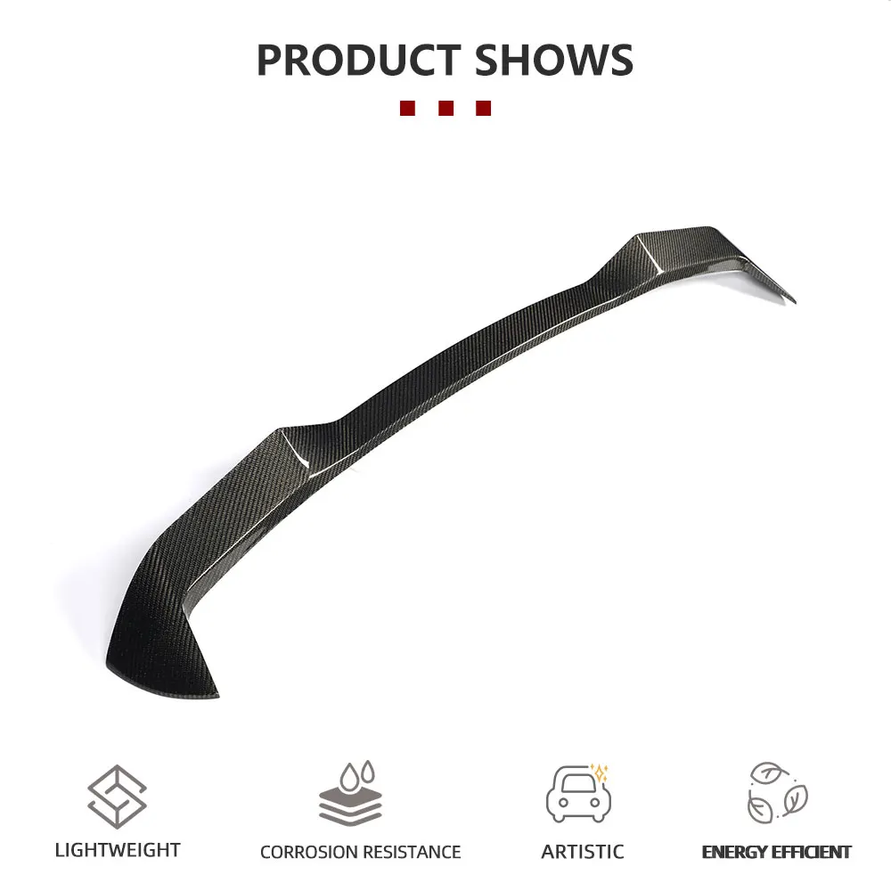 For BMW X4 G02 X4M F98 2023 2024 Carbon Fiber Car Roof Spoiler Wing Rear Tail Boot Lid Wing Lip Roof Spoiler
For BMW X4 G02 X4M F98 2023 2024 Carbon Fiber Car Roof Spoiler Wing Rear Tail Boot Lid Wing Lip Roof Spoiler