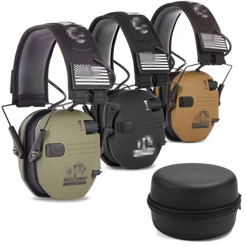 Outdoors Shooting training headphones,Head mounted headphones for sound pickup and noise reduction,Can be connected to Bluetooth
Outdoors Shooting training headphones,Head mounted headphones for sound pickup and noise reduction,Can be connected to Bluetooth