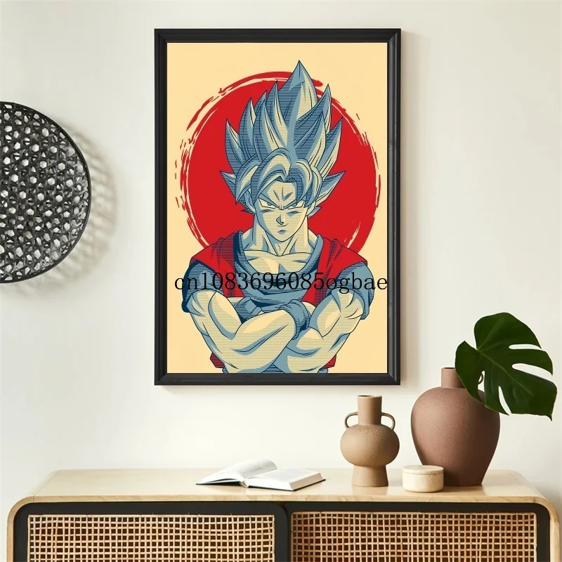 Classic Dragon Ball Vintage Japanese Poster Vintage Canvas Painting Goku Vegeta Cartoon Kids Wall Painting Kids Gift Home Decor
Classic Dragon Ball Vintage Japanese Poster Vintage Canvas Painting Goku Vegeta Cartoon Kids Wall Painting Kids Gift Home Decor