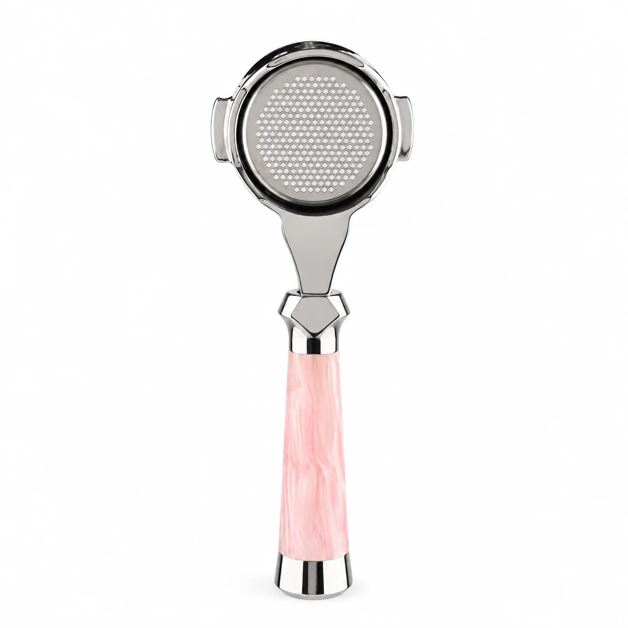 MUVNA Espresso Bottomless Pink Portailfter Lucifer Series Naked Portafilter with Baske WPMt Fits E61 Nuova Delonghi Breville
MUVNA Espresso Bottomless Pink Portailfter Lucifer Series Naked Portafilter with Baske WPMt Fits E61 Nuova Delonghi Breville