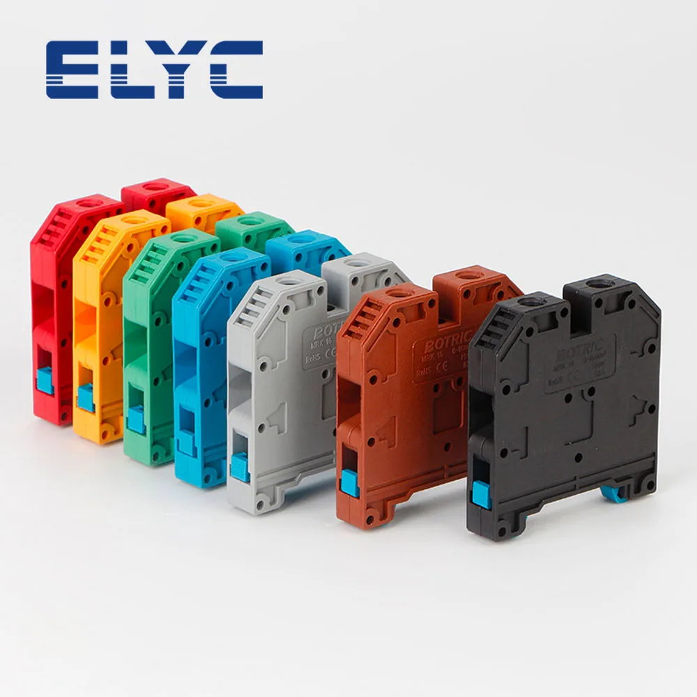 50Pcs MRK16 Screw Connection 16mm² Wire Electrical Din Rail Terminal Block onka16
50Pcs MRK16 Screw Connection 16mm² Wire Electrical Din Rail Terminal Block onka16