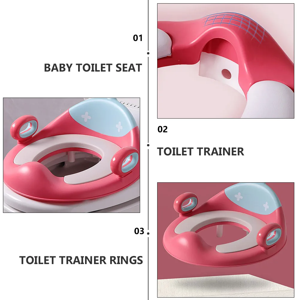 Детское сиденье-накладка на унитаз для приучения к горшку с защитой от брызг, съемная конструкция для удобного хранения, для малышей в ванной комнате
Детское сиденье-накладка на унитаз для приучения к горшку с защитой от брызг, съемная конструкция для удобного хранения, для малышей в ванной комнате