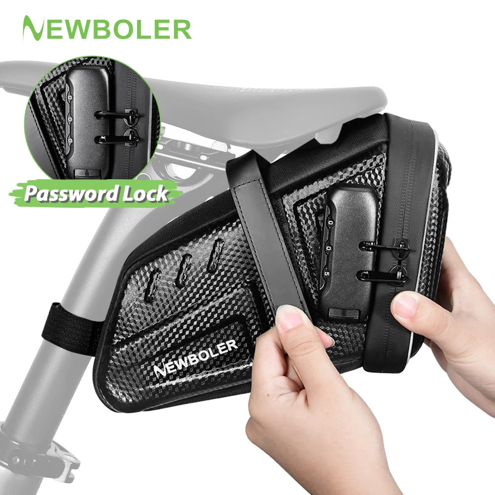 NEWBOLER с паролем, велосипедная седельная сумка MTB, дорожная водонепроницаемая велосипедная седельная сумка, велосипедная сумка для инструментов, велосипедная сумка, аксессуары MTB
NEWBOLER с паролем, велосипедная седельная сумка MTB, дорожная водонепроницаемая велосипедная седельная сумка, велосипедная сумка для инструментов, велосипедная сумка, аксессуары MTB