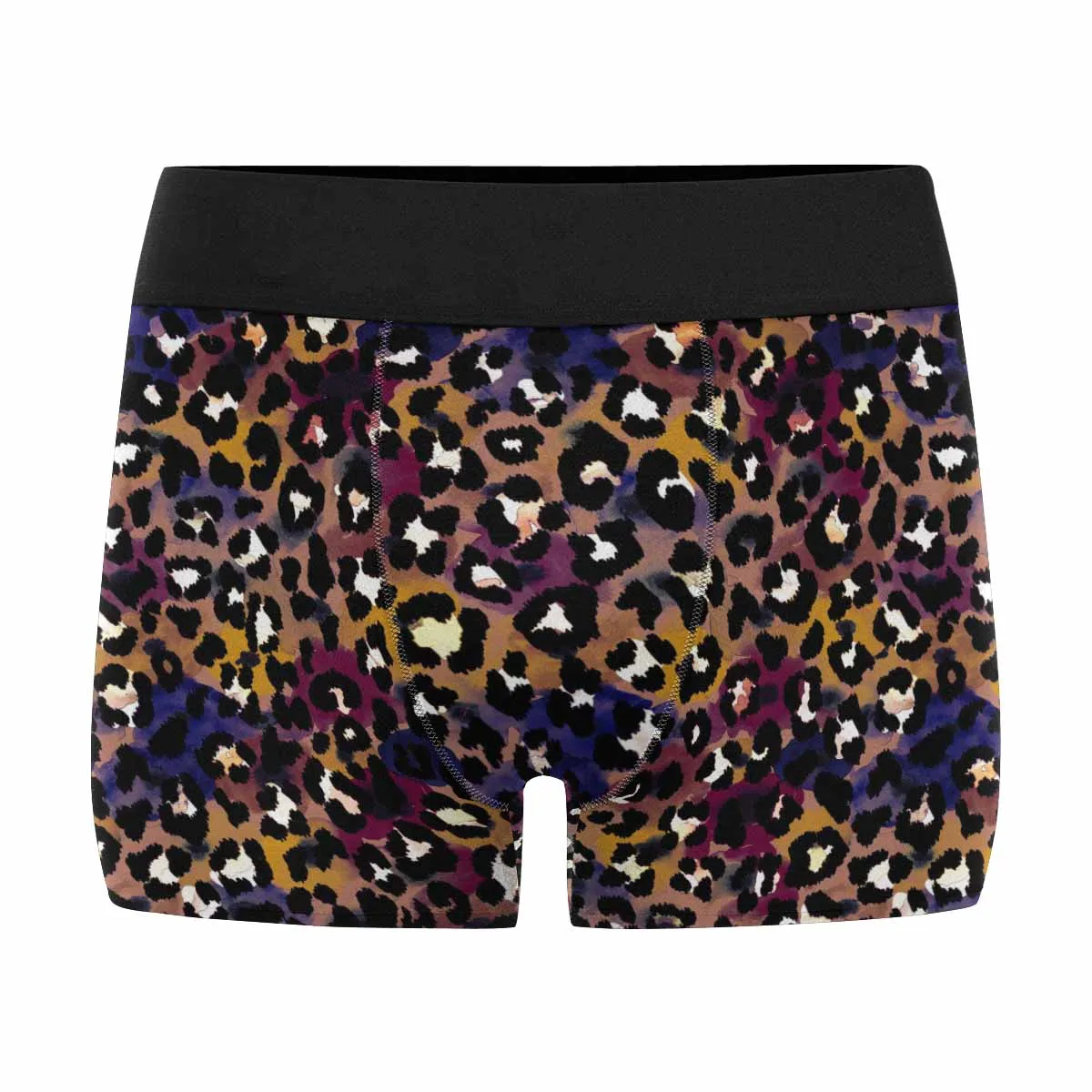 Dark Leopard Print Men's Oll-Over Print Boxer Brief, Underwear for Men Boyfriend Husband, Birthday and Valentine's Day gift
Dark Leopard Print Men's Oll-Over Print Boxer Brief, Underwear for Men Boyfriend Husband, Birthday and Valentine's Day gift