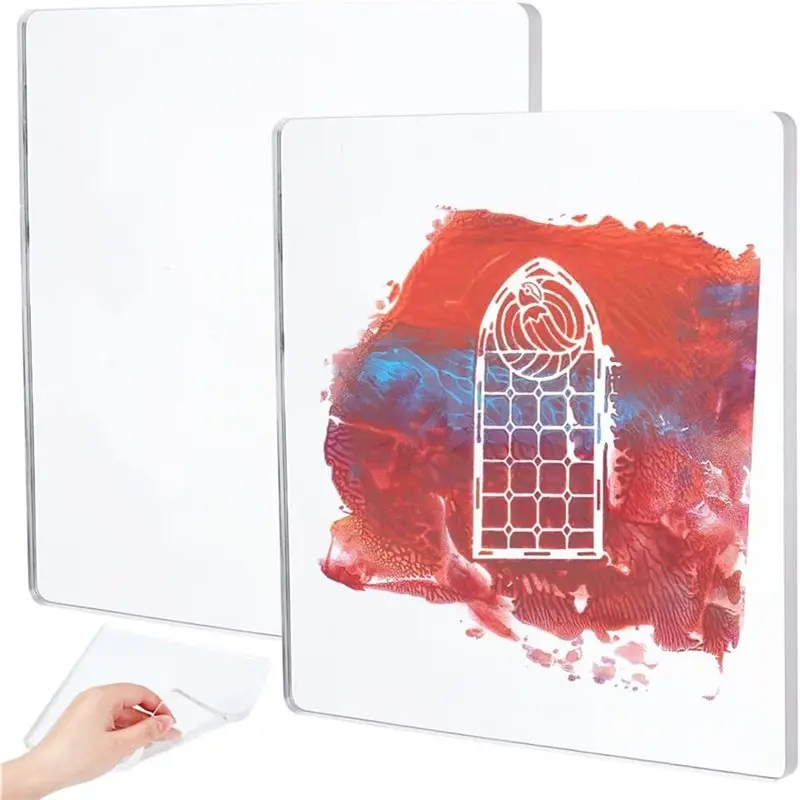 24-Hour Delivery 2Pcs Monoprinting Print Plates 7Inch Square Gel Printing Plates Clear Class Printmaking Supplies For Art For Ca
24-Hour Delivery 2Pcs Monoprinting Print Plates 7Inch Square Gel Printing Plates Clear Class Printmaking Supplies For Art For Ca