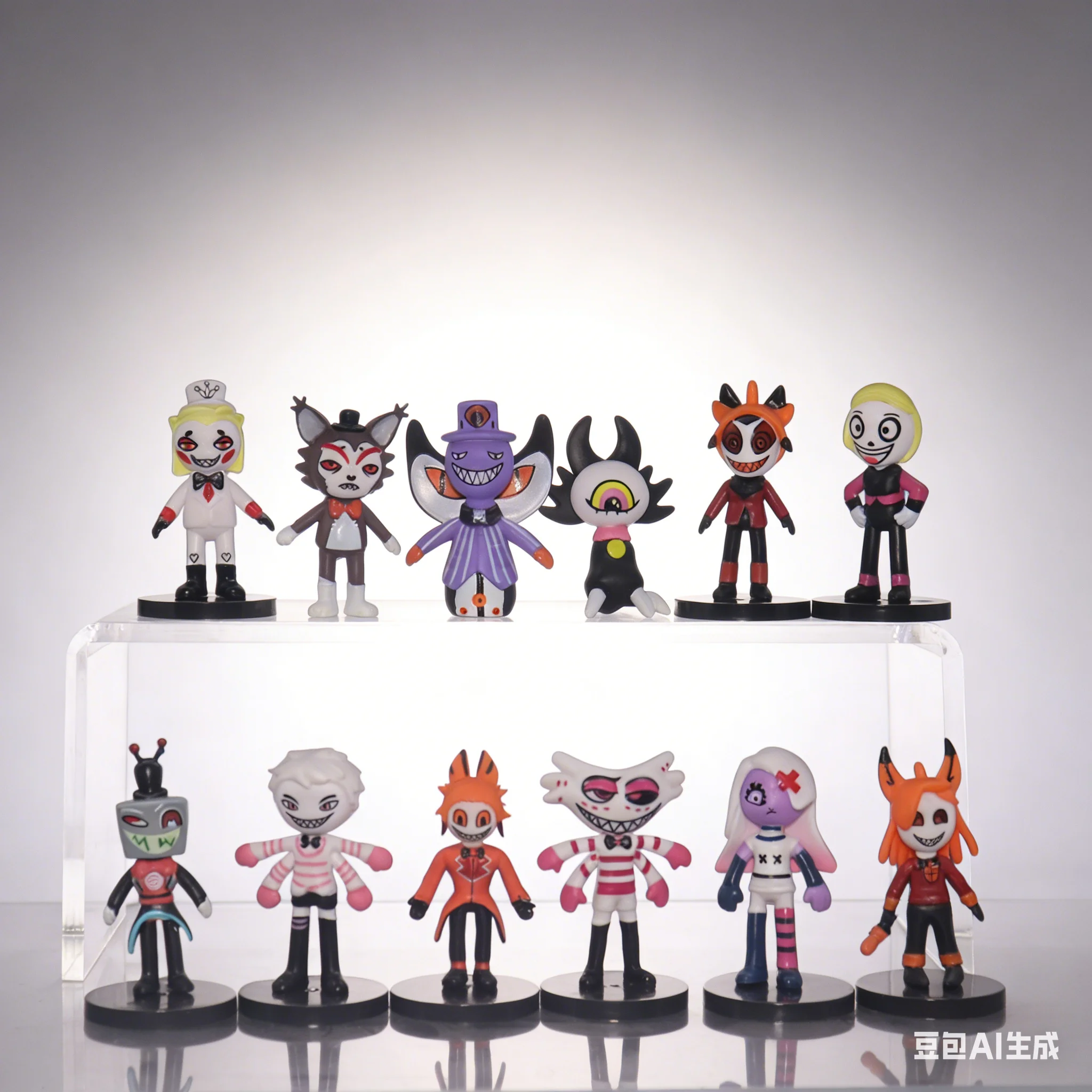 Cute 12Pcs/set Hazbin Hotel Cursed Cat Adam Plush Doll Figurine Decorative Toy Action Figure Anime Fans Gift Decorative Supplies
Cute 12Pcs/set Hazbin Hotel Cursed Cat Adam Plush Doll Figurine Decorative Toy Action Figure Anime Fans Gift Decorative Supplies