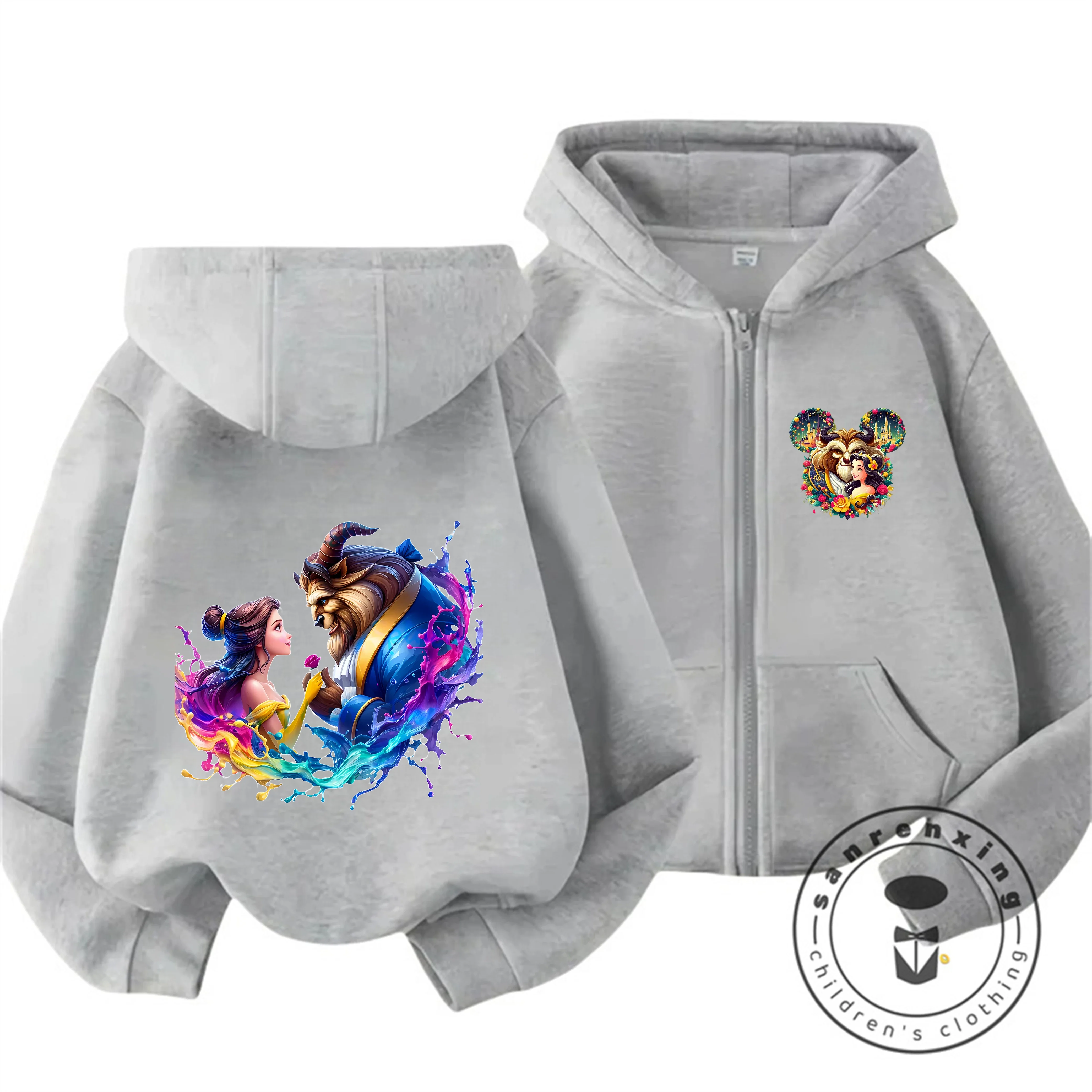 Disney Beauty And The Beast Kid Casual Pullovers Hoodies Autumn Winter Sweatshirt Streetwear Hooded Sweatshirts
Disney Beauty And The Beast Kid Casual Pullovers Hoodies Autumn Winter Sweatshirt Streetwear Hooded Sweatshirts